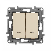 Лампа светодиодная Gauss Filament 9Вт цок.:E14 свеча 220B св.свеч.бел.теп. CF35 (упак.:10шт) (104801109)