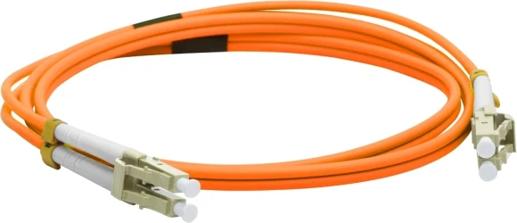 Патч-корд Lanmaster LAN-2LC-2LC/OM2-2.0 2x50/125 OM3 LC дуплекс-LC дуплекс 2м ПВХ