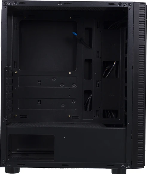 Корпус Accord 3407 черный без БП ATX 8x120mm 2xUSB2.0 1xUSB3.0 audio bott PSU