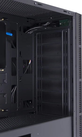 Корпус Accord 3407 черный без БП ATX 8x120mm 2xUSB2.0 1xUSB3.0 audio bott PSU