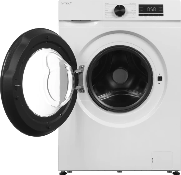 Стиральная машина Vitek VT-WSE6001 класс: A+++ загр.фронтальная макс.:6кг белый инвертор