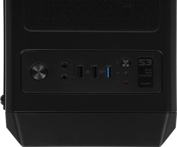 Корпус Zalman S3 TG черный без БП ATX 5x120mm 2xUSB2.0 1xUSB3.0 audio bott PSU Корпус Zalman S3 TG черный без БП ATX 5x120mm 2xUSB2.0 1xUSB3.0 audio bott PSU