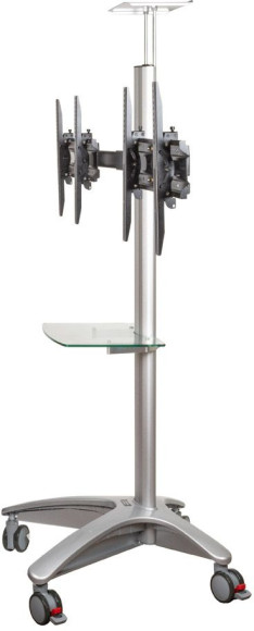 Подставка для телевизора Arm Media PT-STAND-15 серебристый 26"-55" макс.120кг напольный наклон Подставка для телевизора Arm Media PT-STAND-15 серебристый 26"-55" макс.120кг напольный наклон