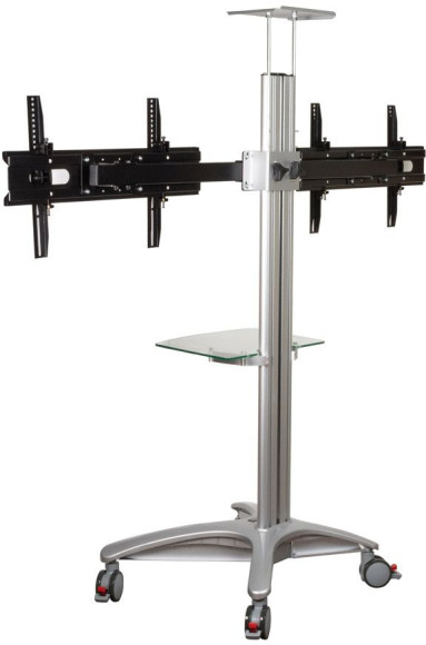 Подставка для телевизора Arm Media PT-STAND-15 серебристый 26"-55" макс.120кг напольный наклон Подставка для телевизора Arm Media PT-STAND-15 серебристый 26"-55" макс.120кг напольный наклон