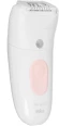 Эпилятор Braun SE5-050 скор.:2 насад.:4 от электр.сети от аккум. белый/розовый