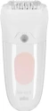 Эпилятор Braun SE5-050 скор.:2 насад.:4 от электр.сети от аккум. белый/розовый