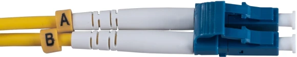Патч-корд Cabeus FOP(D)-9-LC-FC-5M 2x9/125 OS2 LC дуплекс-FC дуплекс 5м LSZH желтый