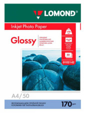 Фотобумага Lomond 0102142 A4/170г/м2/50л./белый глянцевое для струйной печати Фотобумага Lomond 0102142 A4/170г/м2/50л./белый глянцевое для струйной печати