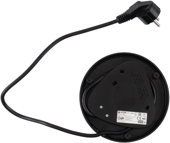 Чайник электрический Vitek VT-1184 1.7л. 2200Вт серебристый корпус: стекло/металл Чайник электрический Vitek VT-1184 1.7л. 2200Вт серебристый корпус: стекло/металл