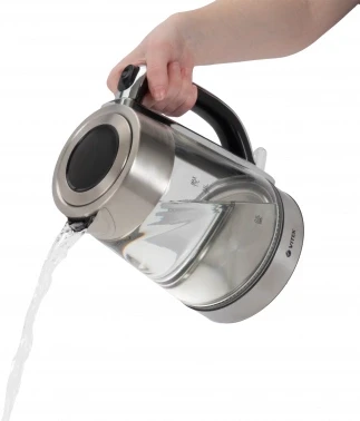 Чайник электрический Vitek VT-1184 1.7л. 2200Вт серебристый корпус: стекло/металл Чайник электрический Vitek VT-1184 1.7л. 2200Вт серебристый корпус: стекло/металл
