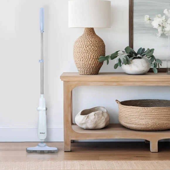 Швабра паровая Kitfort КТ-1071 1000Вт голубой Швабра паровая Kitfort КТ-1071 1000Вт голубой