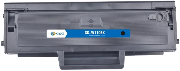 Картридж лазерный G&G GG-W1106X черный (2500стр.) для HP Laser 107a/107r/107w/135a MFP/135r MFP/135w MFP/137fnw MFP