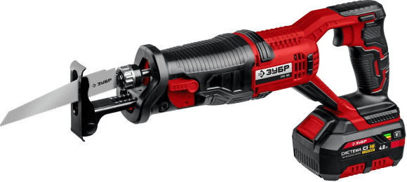 Сабельная пила Зубр Мастер СПЛ-185-41 аккум. 2600ход/мин