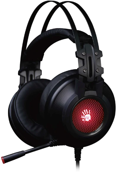 Наушники с микрофоном A4Tech Bloody G525 черный 2м мониторные оголовье (G525 BLACK)
