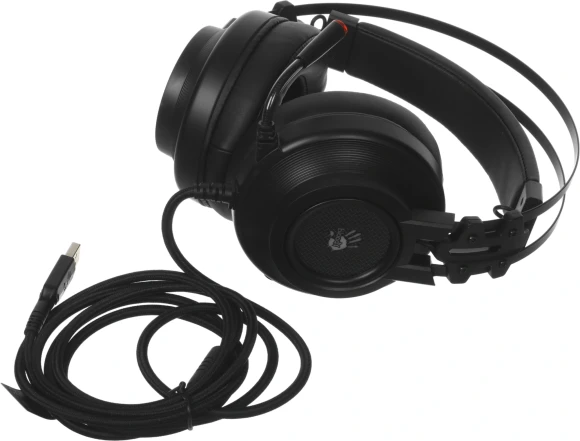 Наушники с микрофоном A4Tech Bloody G525 черный 2м мониторные оголовье (G525 BLACK)