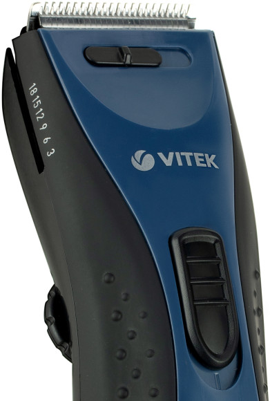 Машинка для стрижки Vitek VT-2578 черный/синий 3Вт (насадок в компл:1шт) Машинка для стрижки Vitek VT-2578 черный/синий 3Вт (насадок в компл:1шт)