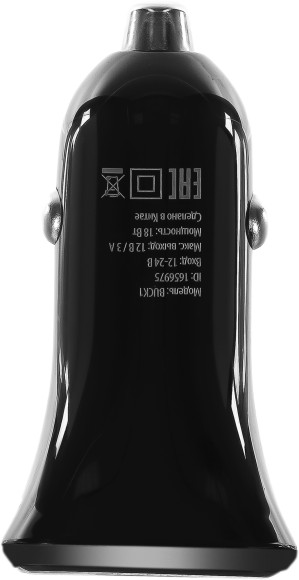 Автомобильное зар./устр. Buro BUCK1 18W 3A (PD) USB-C универсальное черный (BUCK18P010BK) Автомобильное зар./устр. Buro BUCK1 18W 3A (PD) USB-C универсальное черный (BUCK18P010BK)