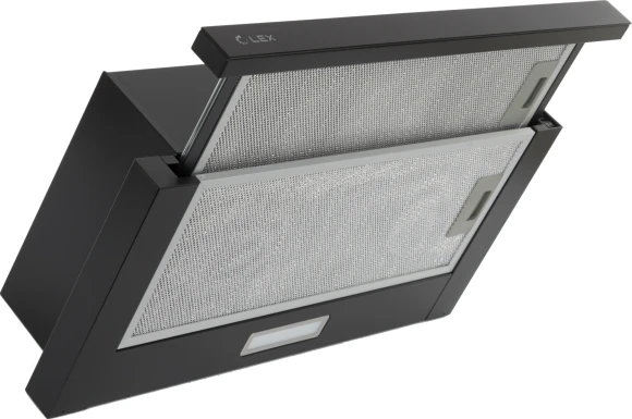 Вытяжка встраиваемая Lex Hubble G 600 черный/стекло черное управление: кулисные переключатели (1 мотор) Вытяжка встраиваемая Lex Hubble G 600 черный/стекло черное управление: кулисные переключатели (1 мотор)