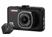 Видеорегистратор Artway AutoCam AV-394 черный 2Mpix 1080x1920 1080i 120гр. Ambarella Видеорегистратор Artway AutoCam AV-394 черный 2Mpix 1080x1920 1080i 120гр. Ambarella