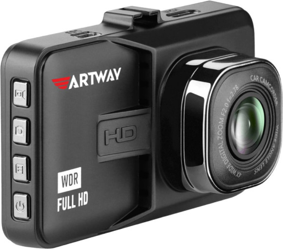 Видеорегистратор Artway AutoCam AV-394 черный 2Mpix 1080x1920 1080i 120гр. Ambarella Видеорегистратор Artway AutoCam AV-394 черный 2Mpix 1080x1920 1080i 120гр. Ambarella