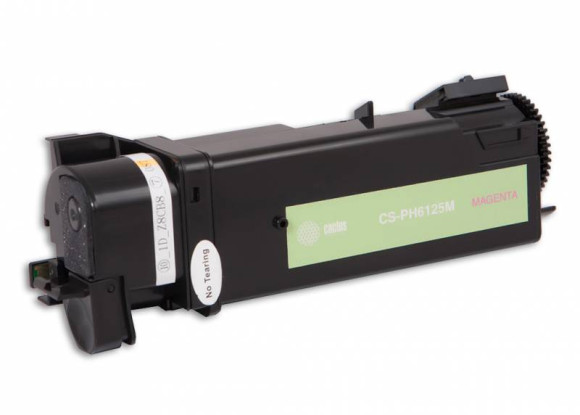 Картридж лазерный Cactus CS-PH6125M 106R01336 пурпурный (1000стр.) для Xerox Phaser 6125