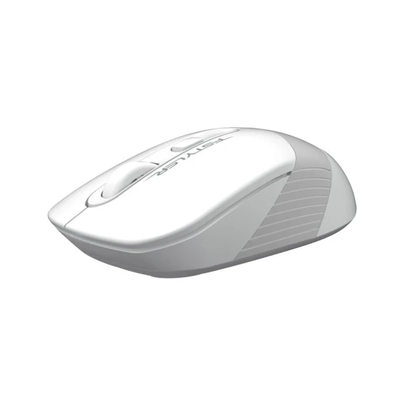 Мышь A4Tech Fstyler FG10 белый/серый оптическая 2000dpi беспров. USB 3but (FG10 WHITE)