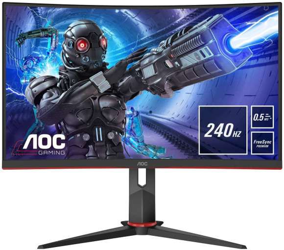 Монитор AOC 27" Gaming C27G2ZU черный/красный VA LED 0.5ms 16:9 HDMI M/M матовая HAS Piv 300cd 178гр/178гр 1920x1080 240Hz FreeSync Premium DP FHD USB 5.5кг Монитор AOC 27" Gaming C27G2ZU черный/красный VA LED 0.5ms 16:9 HDMI M/M матовая HAS Piv 300cd 178гр/178гр 1920x1080 240Hz FreeSync Premium DP FHD USB 5.5кг