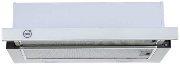 Вытяжка встраиваемая MBS Aralia 600 white белый управление: кнопочное (1 мотор)