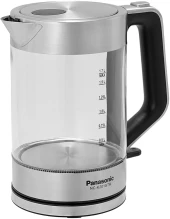 Чайник электрический Panasonic NC-K201STR 1.7л. 2200Вт серебристый корпус: стекло