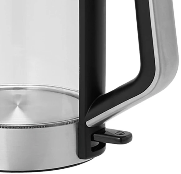 Чайник электрический Panasonic NC-K201STR 1.7л. 2200Вт серебристый корпус: стекло