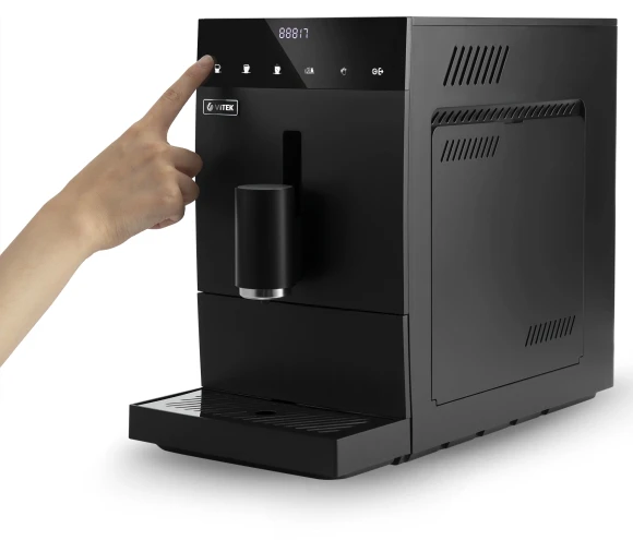 Кофемашина Vitek Metropolis VT-8700 1350Вт черный Кофемашина Vitek Metropolis VT-8700 1350Вт черный