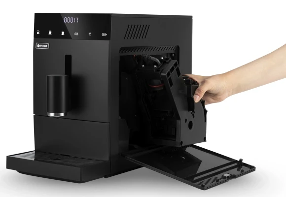 Кофемашина Vitek Metropolis VT-8700 1350Вт черный Кофемашина Vitek Metropolis VT-8700 1350Вт черный