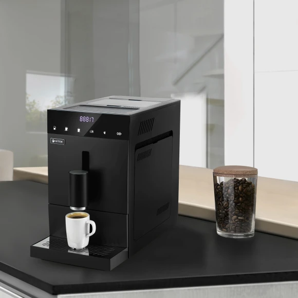 Кофемашина Vitek Metropolis VT-8700 1350Вт черный Кофемашина Vitek Metropolis VT-8700 1350Вт черный