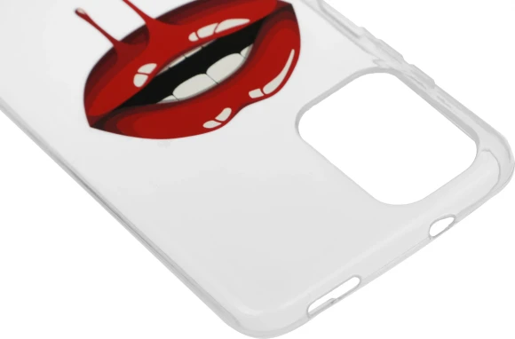 Чехол (клип-кейс) BoraSCO для Xiaomi Redmi Note 10/10S ArtWorks прозрачный/рисунок (51606)