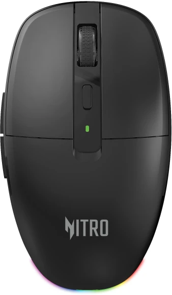 Мышь Acer OMW401 черный оптическая 2000dpi silent USB 4but (ZL.MCEEE.031)