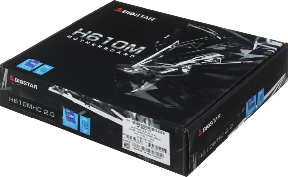 Материнская плата Biostar H610MHC 2.0 Soc-1700 Intel H610 2xDDR4 mATX AC`97 8ch(7.1) GbLAN+VGA+HDMI