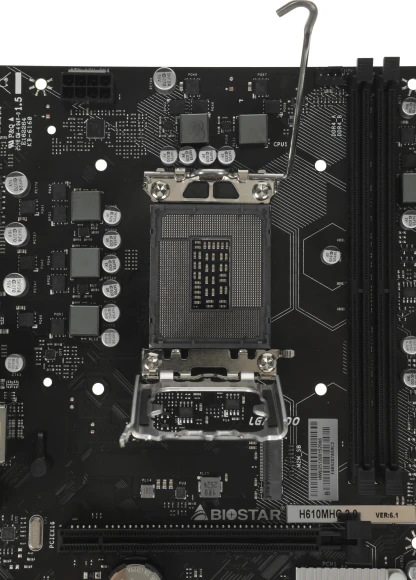 Материнская плата Biostar H610MHC 2.0 Soc-1700 Intel H610 2xDDR4 mATX AC`97 8ch(7.1) GbLAN+VGA+HDMI