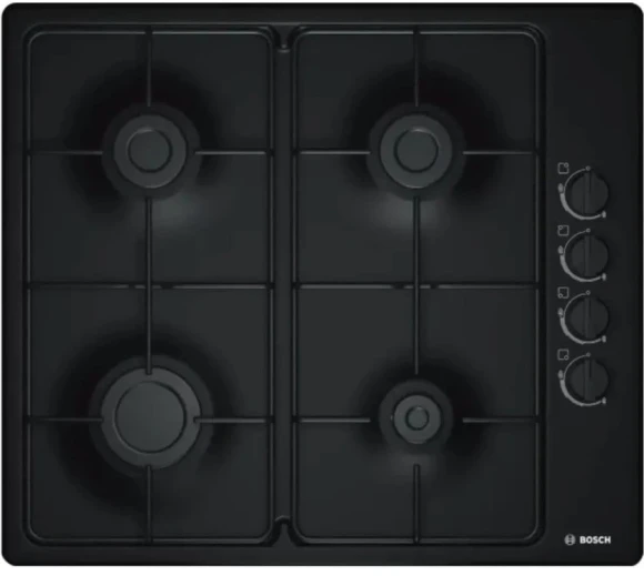 Газовая варочная поверхность Bosch PBP6C6K80Q черный
