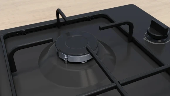 Газовая варочная поверхность Bosch PBP6C6K80Q черный