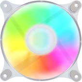 Вентилятор для корпуса GMNG GG-CF120FRGB3-PWMWH RGB 120х120x25 белый 4-pin 26дБ Ret Вентилятор для корпуса GMNG GG-CF120FRGB3-PWMWH RGB 120х120x25 белый 4-pin 26дБ Ret