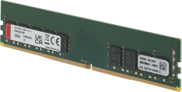 Память DDR4 Kingston KSM32ES8/16MF 16Gb DIMM ECC U PC4-25600 CL22 3200MHz