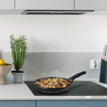 Сковорода Rondell Escurion RDA-867 круглая 24см покрытие: Xylan Plus ручка съемная (без крышки) черный