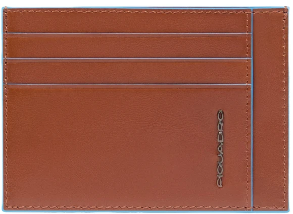 Чехол для кредитных карт Piquadro Blue Square PP2762B2R/M каштановый натур.кожа