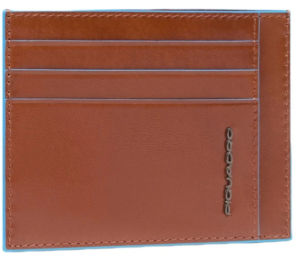 Чехол для кредитных карт Piquadro Blue Square PP2762B2R/M каштановый натур.кожа