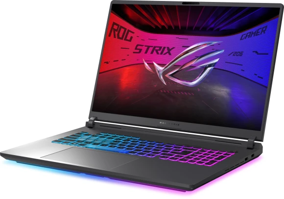Ноутбук Asus ROG Strix G18 G815LP-TT202 Core Ultra 7 255HX 16Gb SSD1Tb NVIDIA GeForce RTX 5070 8Gb 18" IPS WQXGA (2560x1600) без ОС grey WiFi BT Cam (90NR0LK1-M00A40) Ноутбук Asus ROG Strix G18 G815LP-TT202 Core Ultra 7 255HX 16Gb SSD1Tb NVIDIA GeForce RTX 5070 8Gb 18" IPS WQXGA (2560x1600) без ОС grey WiFi BT Cam (90NR0LK1-M00A40)