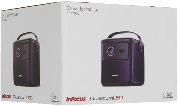 Проектор Infocus IN3018SL Crusader Master DLP 450Lm LS (1920x1080) 1000:1 ресурс лампы:25000часов 1xUSB typeA 1xHDMI 1.57кг Проектор Infocus IN3018SL Crusader Master DLP 450Lm LS (1920x1080) 1000:1 ресурс лампы:25000часов 1xUSB typeA 1xHDMI 1.57кг