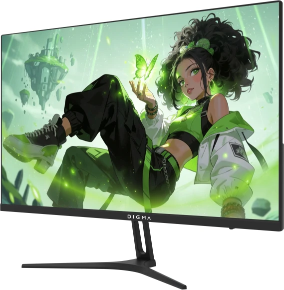 Монитор Digma 27" Overdrive 27P411F черный IPS LED 1ms 16:9 HDMI M/M матовая 250cd 178гр/178гр 1920x1080 180Hz G-Sync FreeSync DP FHD 5.8кг