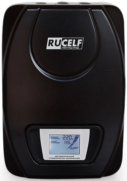 Стабилизатор напряжения Rucelf SDW.II-12000-L 12кВА однофазный черный
