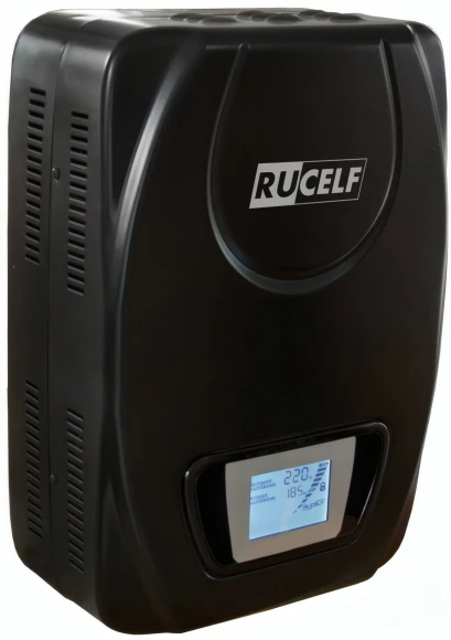Стабилизатор напряжения Rucelf SDW.II-12000-L 12кВА однофазный черный