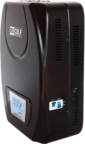 Стабилизатор напряжения Rucelf SDW.II-12000-L 12кВА однофазный черный